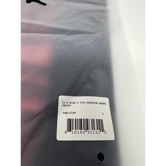 Authentic Cactus Jack x Nike x FC Barcelona 2000/01 Retro Home Skeleton Jersey L - Picture 6 of 7